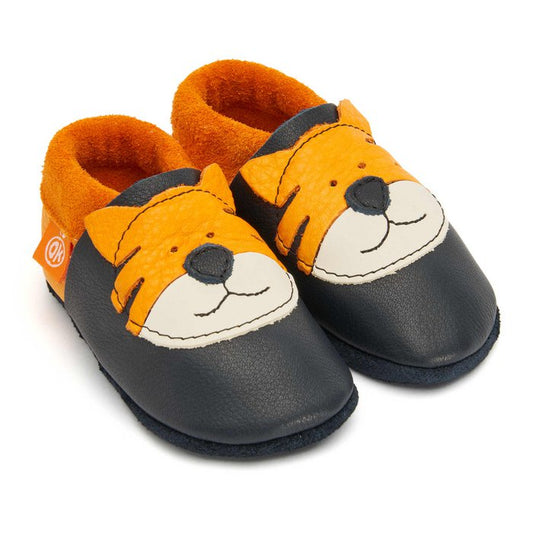 Orangenkinder - Hausschuhe Tiger Tom Orangenkinder