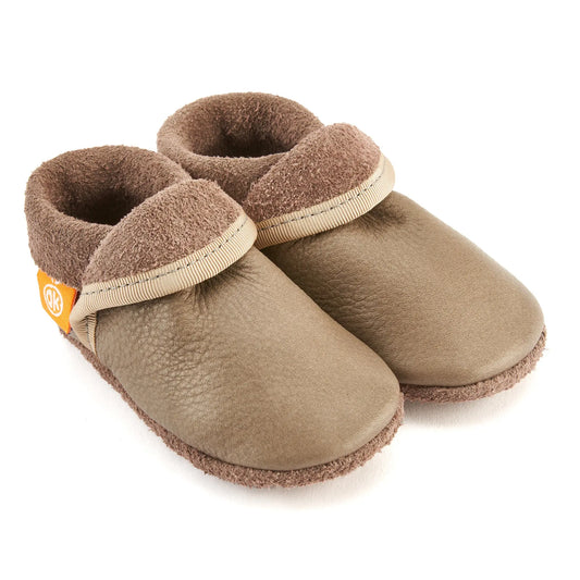 Orangenkinder - Hausschuhe Klassik beige Orangenkinder