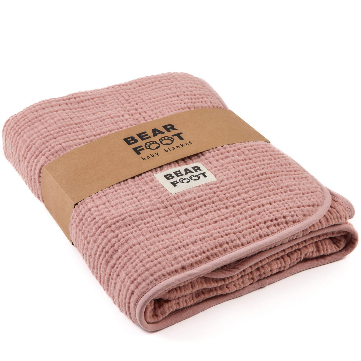 Bearfoot Baby Musselin Fleecedecke Bearfoot