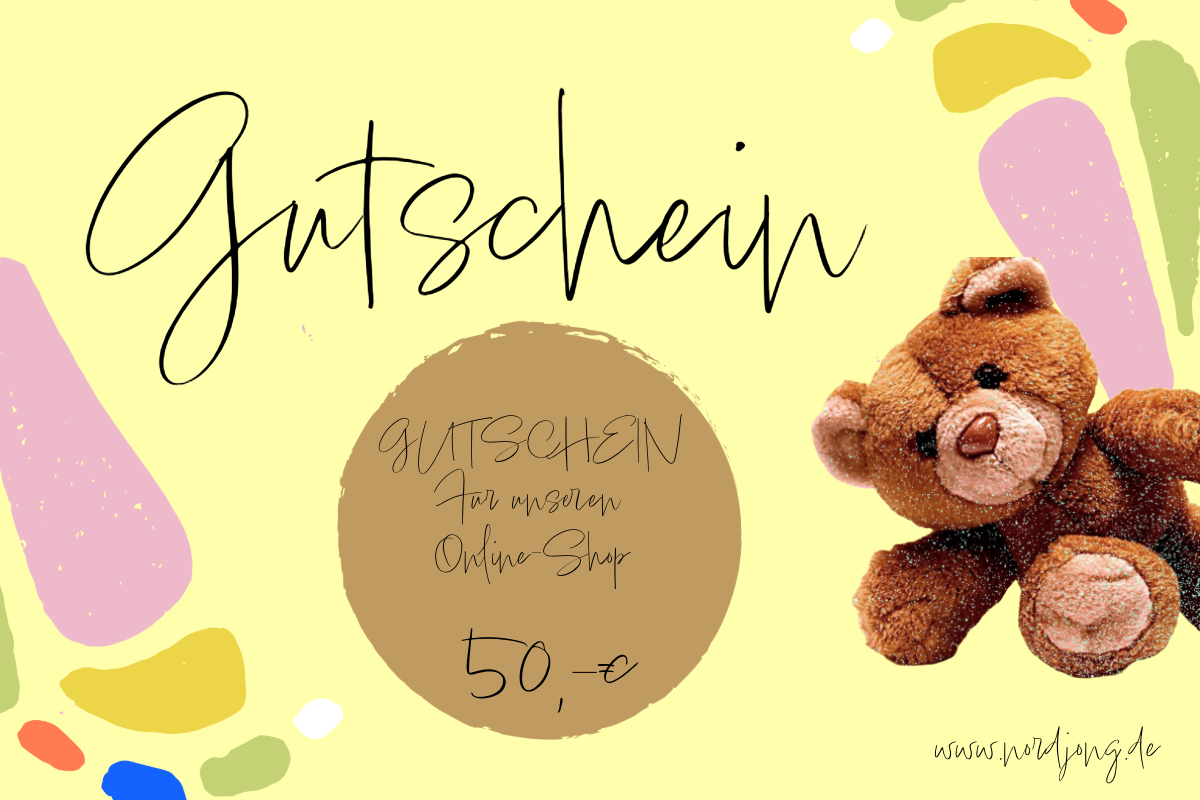 Geschenkgutschein - Eine Freude für kleine Entdecker Nordjong